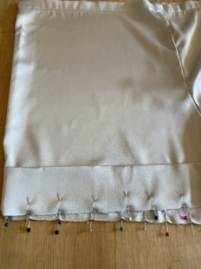 assemblage au bas du short